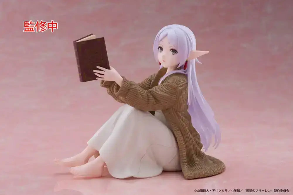 Frieren: Beyond Journey's End PVC Statue Desktop Cute Figure Frieren Roomwear Ver. 13 cm - Beschädigte Verpackung - Smalltinytoystore