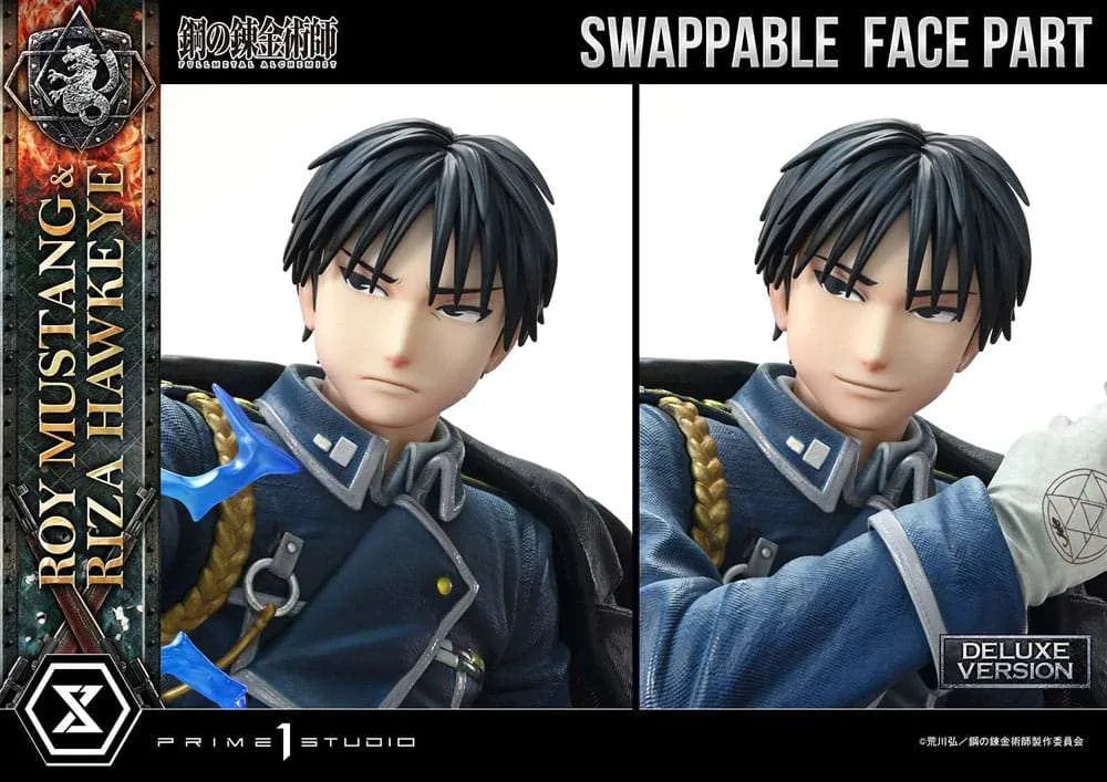 Fullmetal Alchemist Concept Masterline Statue 1/6 Roy Mustang & Riza Hawkeye Deluxe Bonus Version 50 cm - Smalltinytoystore