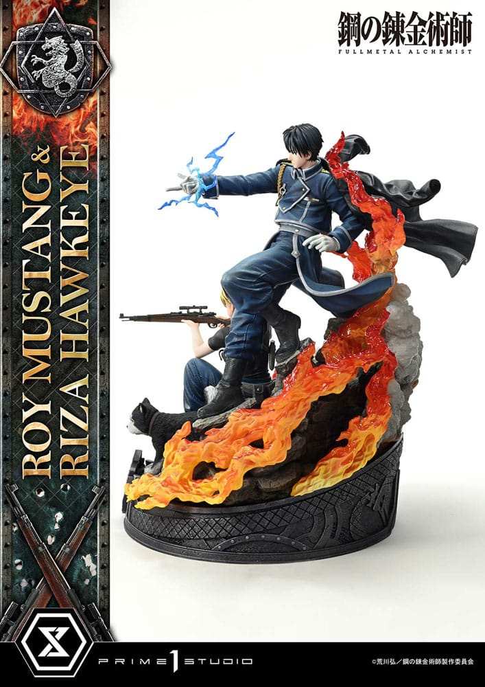 Fullmetal Alchemist Concept Masterline Statue 1/6 Roy Mustang & Riza Hawkeye Regular Version 50 cm - Smalltinytoystore