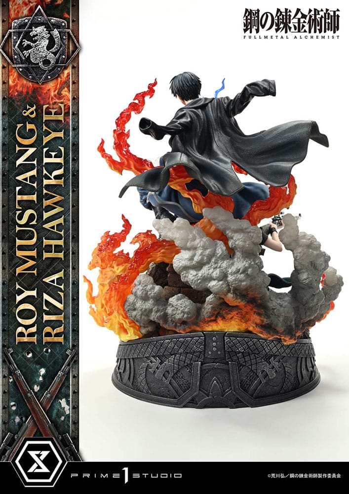 Fullmetal Alchemist Concept Masterline Statue 1/6 Roy Mustang & Riza Hawkeye Regular Version 50 cm - Smalltinytoystore