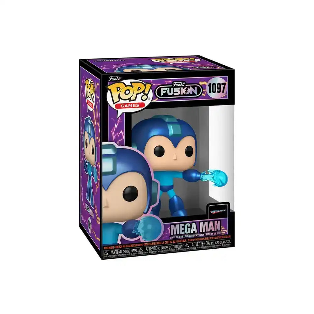 Funko Fusion POP! Games Vinyl Figuren Mega Man w/CH 9 cm Sortiment (6) - Smalltinytoystore