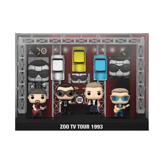 Funko POP! U2 Moments DLX en 4er-Pack Zoo TV 1993 Tour 9 cm - Smalltinytoystore