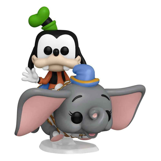 Funko POP! Walt Disney World 50th Anniversary Rides Super Deluxe Dumbo w/Goofy 15 cm - Smalltinytoystore