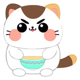 Funny Cat Plüschfigur Cat with Soup 25 cm - Smalltinytoystore