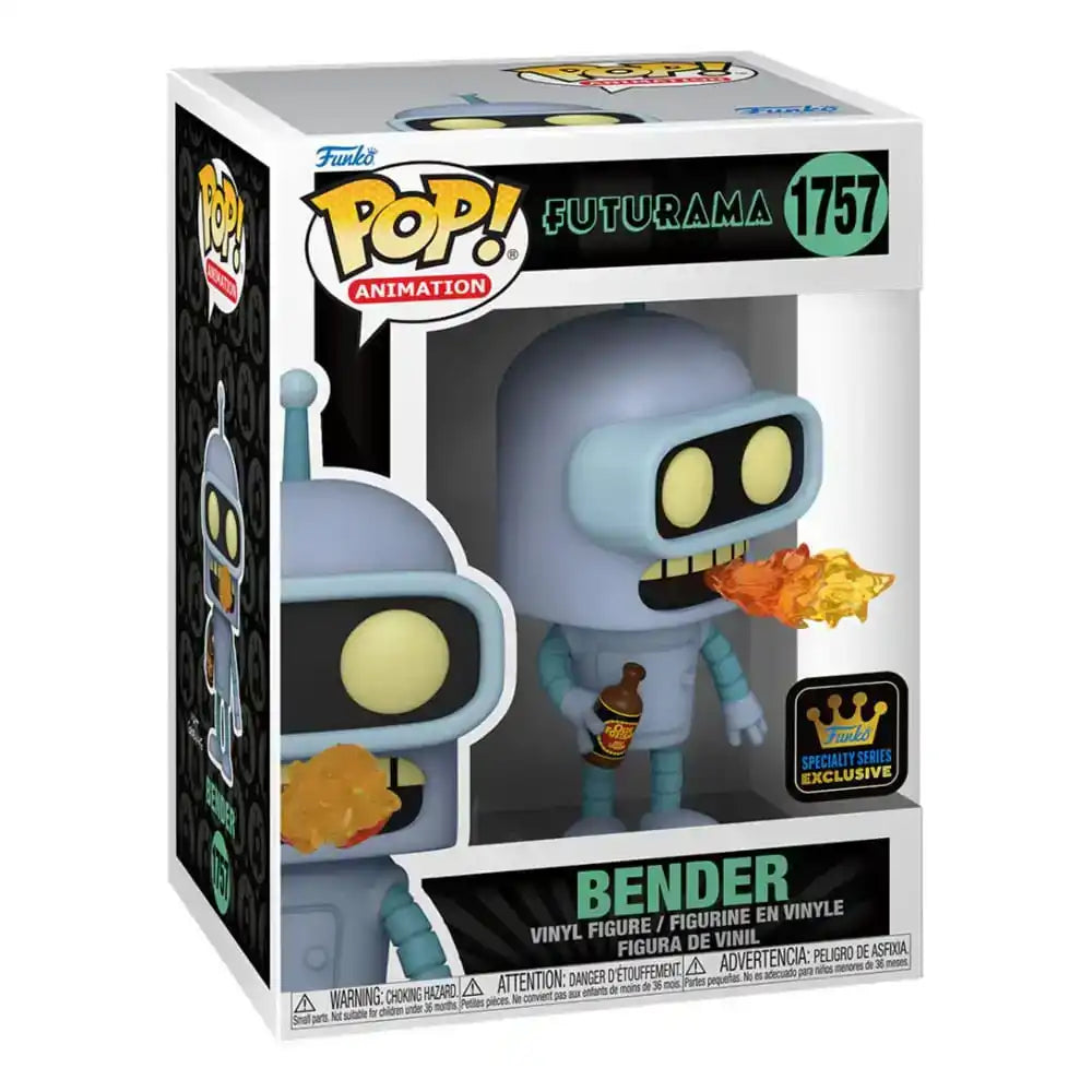 Futurama POP! TV Vinyl Figuren Bender w/CH(GW) 9 cm Sortiment (6)