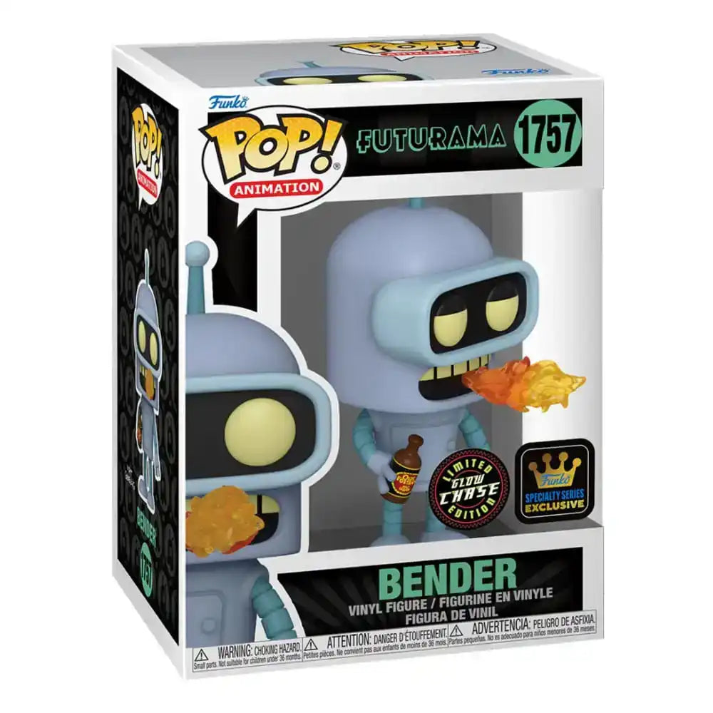 Futurama POP! TV Vinyl Figuren Bender w/CH(GW) 9 cm Sortiment (6)