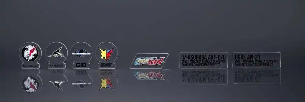Future GPX Cyber Formula Fahrzeuge 2er-Pack vAsurada AKF-0/G spiral boost mode & OGRE AN-21 super Aero boost mode Set Heritage Edition 9 cm
