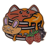 Fuzzballs Ansteck-Pins Mystery Pin Badge Display (12) - Smalltinytoystore