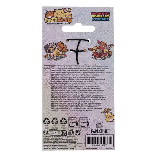 Fuzzballs Flaschenöffner Whisky - Smalltinytoystore