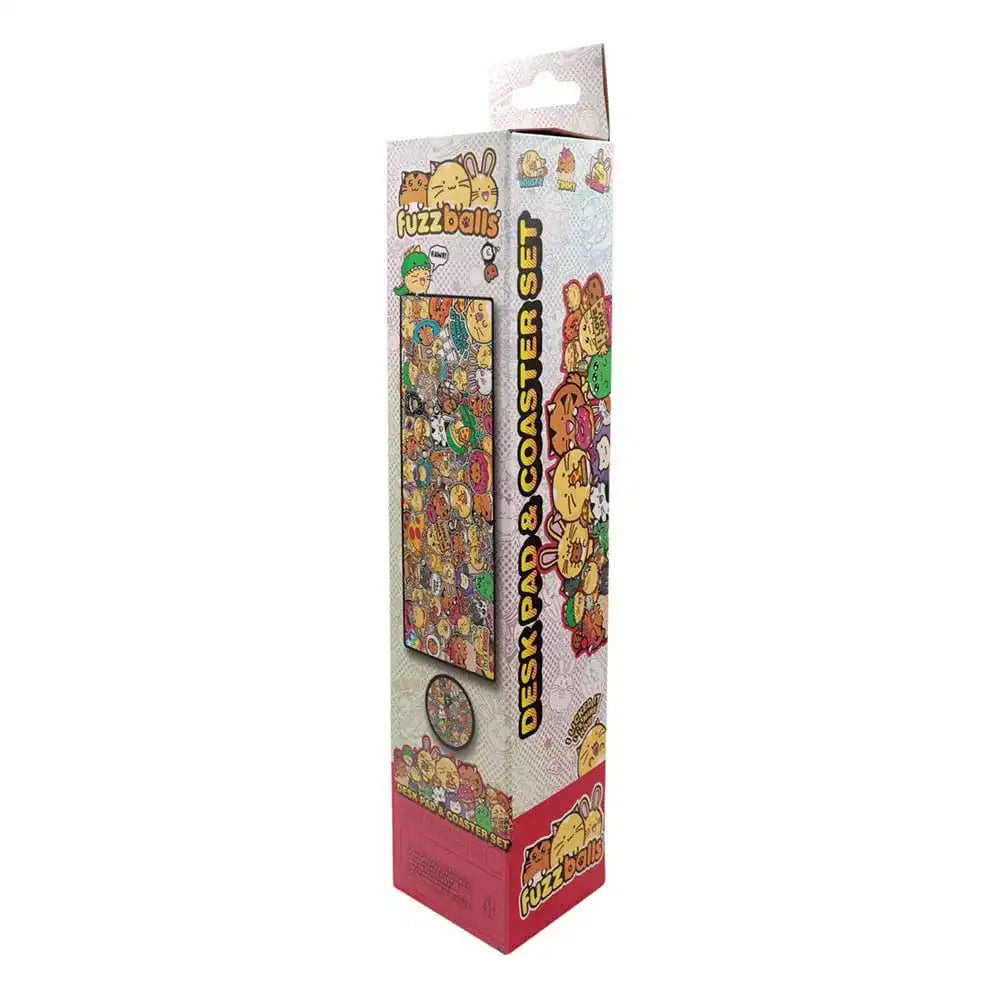 Fuzzballs Schreibtischunterlage & Untersetzer - Smalltinytoystore