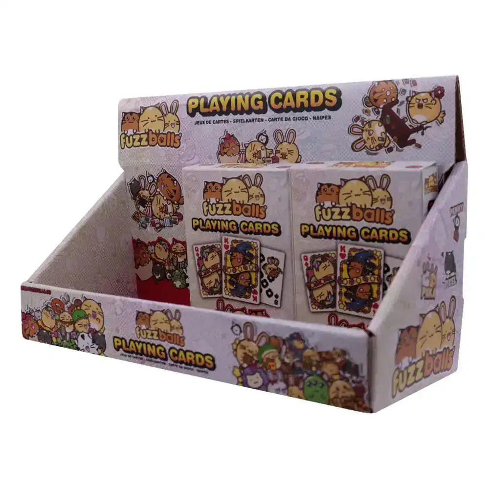 Fuzzballs Spielkarten Display (12) - Smalltinytoystore