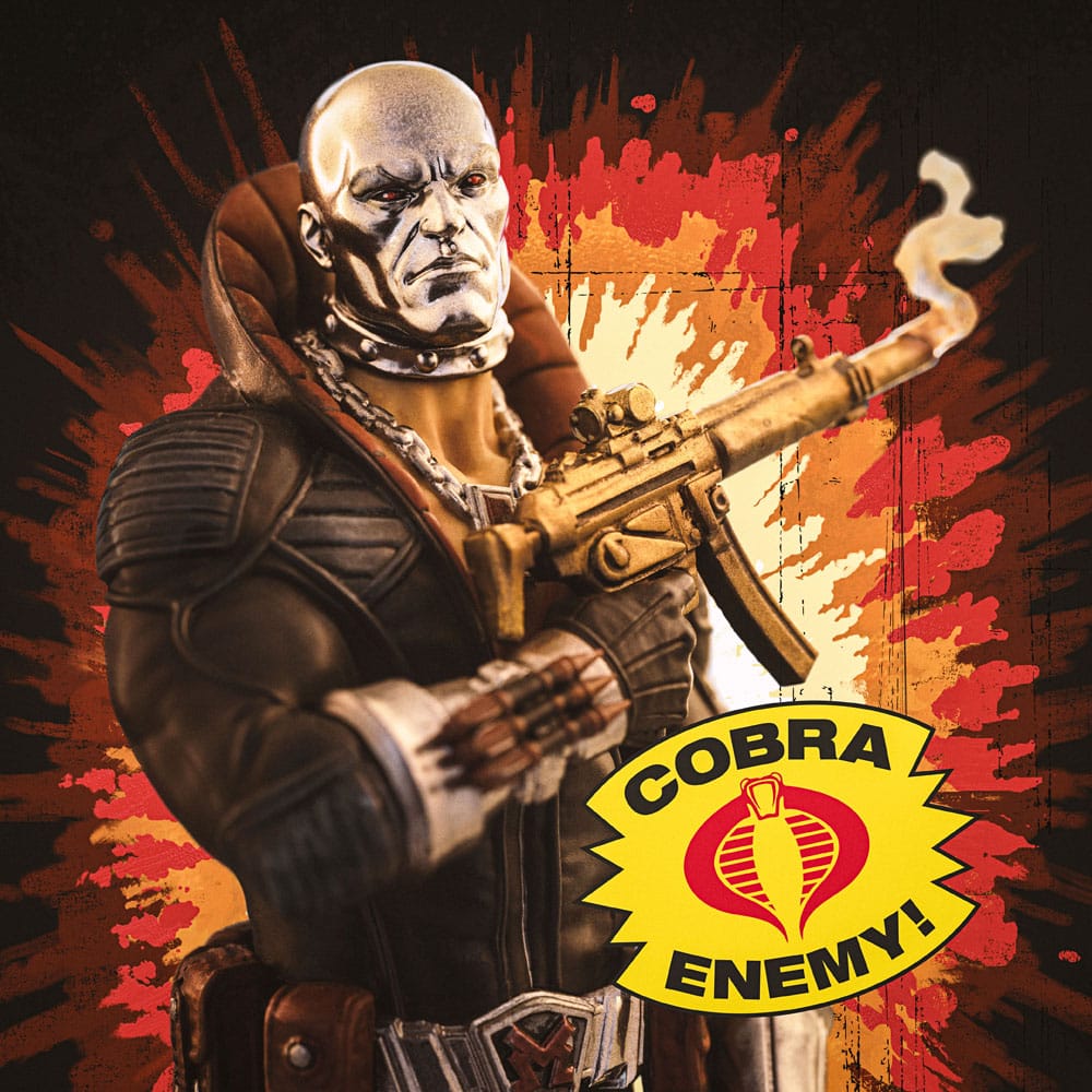 G.I. Joe Art Scale Statue 1/10 Destro 22 cm - Smalltinytoystore