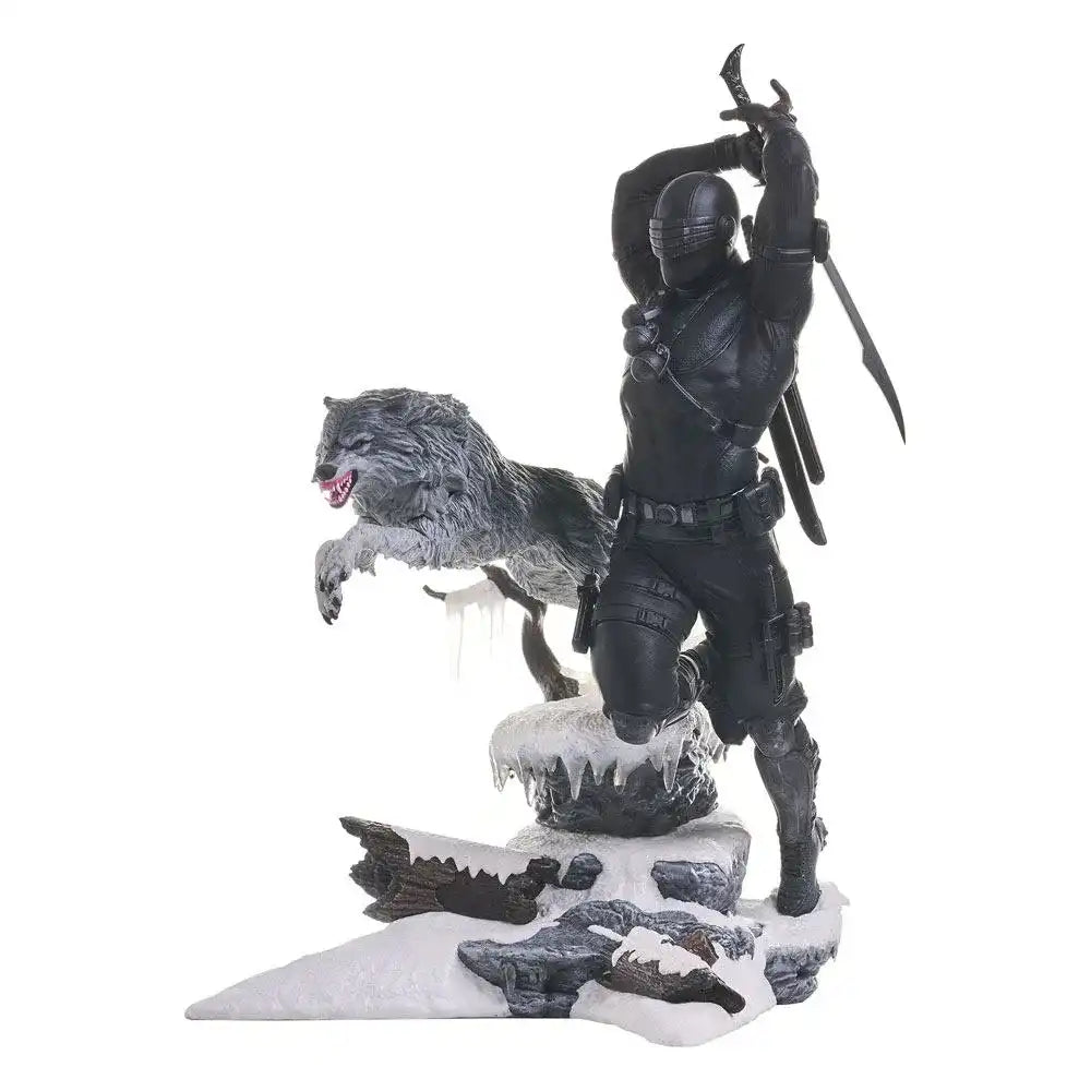 G.I. Joe Gallery PVC Statue Snake Eyes 28 cm - Smalltinytoystore