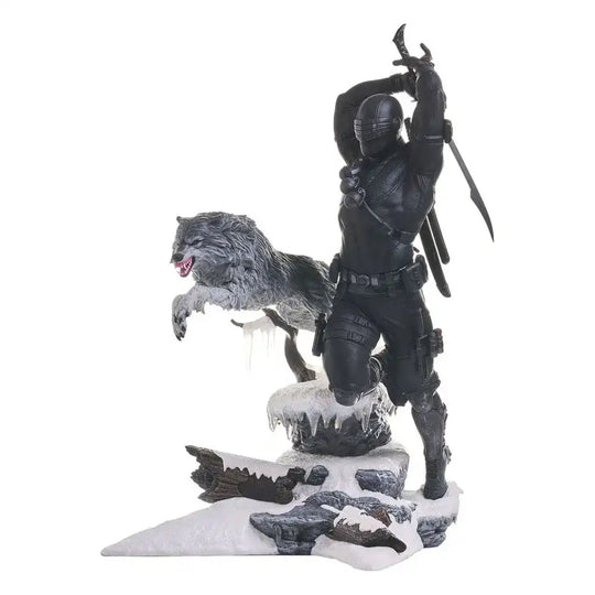 G.I. Joe Gallery PVC Statue Snake Eyes 28 cm - Smalltinytoystore