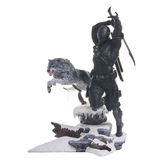 G.I. Joe Gallery PVC Statue Snake Eyes 28 cm - Smalltinytoystore