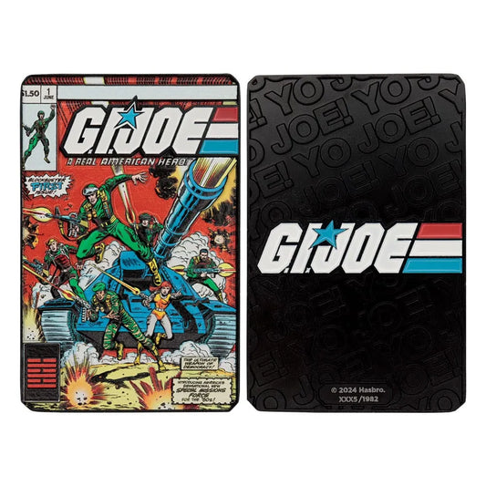 G.I. Joe Metallbarren A Real American Hero #1 Limited Edition - Smalltinytoystore