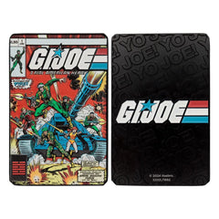 G.I. Joe Metallbarren A Real American Hero #1 Limited Edition - Smalltinytoystore