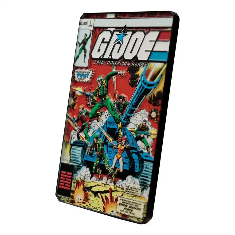 G.I. Joe Metallbarren A Real American Hero #1 Limited Edition - Smalltinytoystore