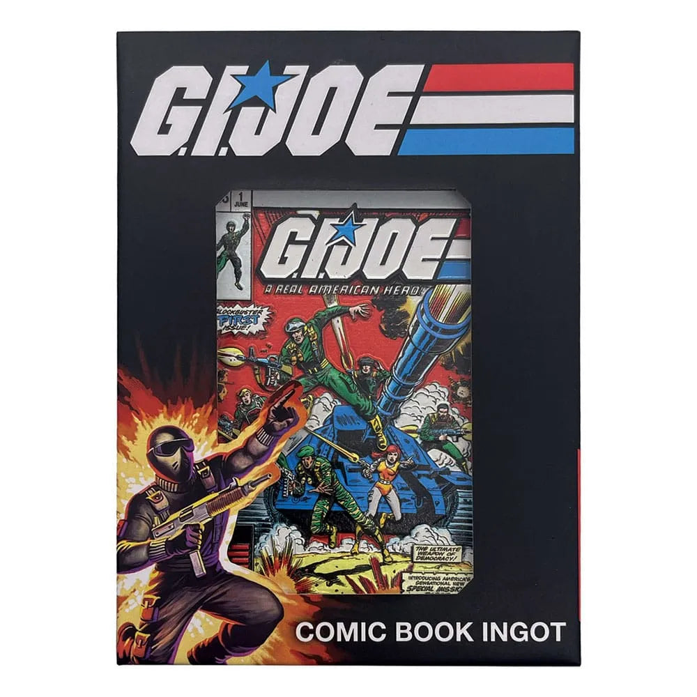 G.I. Joe Metallbarren A Real American Hero #1 Limited Edition - Smalltinytoystore