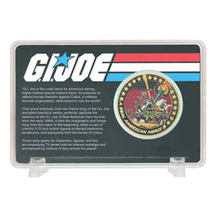 G.I. Joe Sammelmünze A Real American Hero 60th Anniversary 24k Gold Plated Limited Edition - Smalltinytoystore