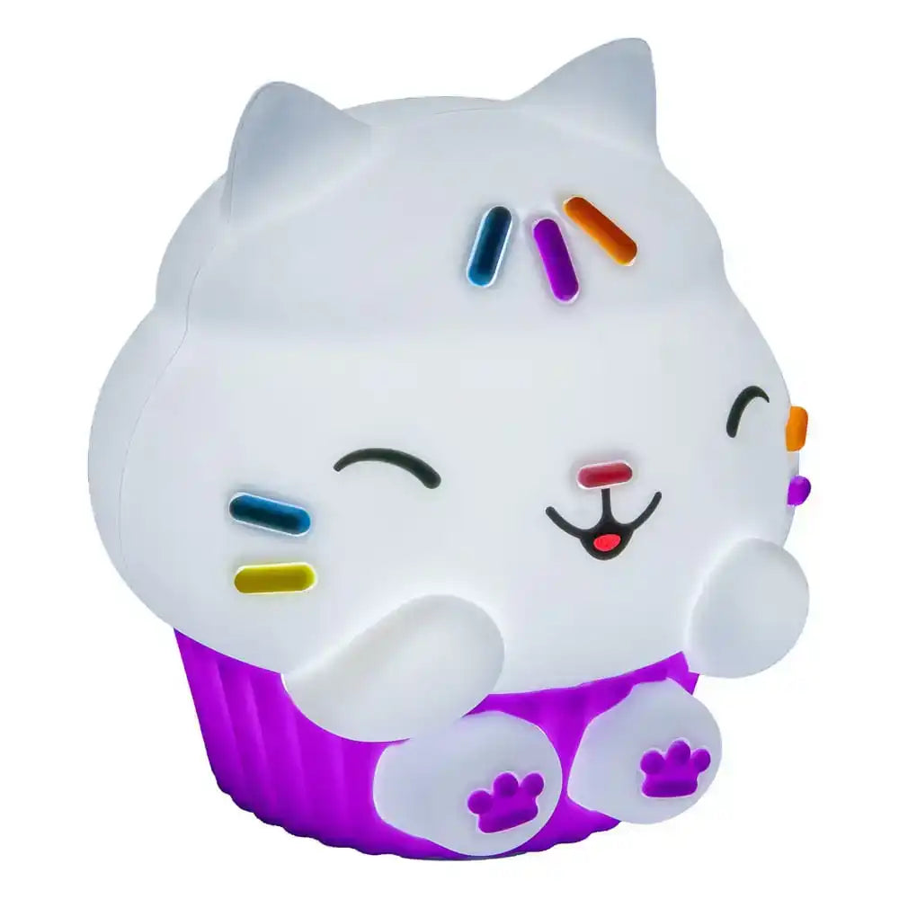 Gabby´s Dollhouse Squishy Glo Silikon-Leuchte Cakey Cat 15 cm - Smalltinytoystore