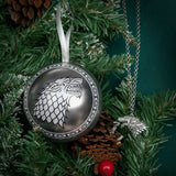 Game of Thrones Christbaumschmuck mit Halskette Stark - Smalltinytoystore