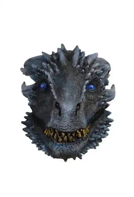 Game of Thrones Latex-Maske Weißer Wanderer Drache