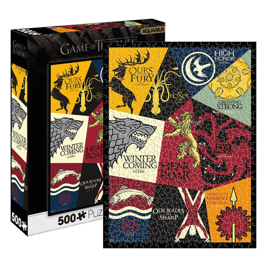 Game of Thrones Puzzle Houses (500 Teile) - Smalltinytoystore