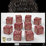 Game of Thrones Würfel Set Lannister 10xD6 (10) - Smalltinytoystore