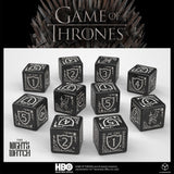Game of Thrones Würfel Set Night's Watch 10xD6 (10) - Smalltinytoystore