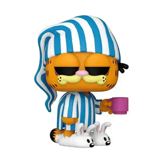 Garfield POP! Comics Vinyl Figur Garfield w/Mug 9 cm - Smalltinytoystore