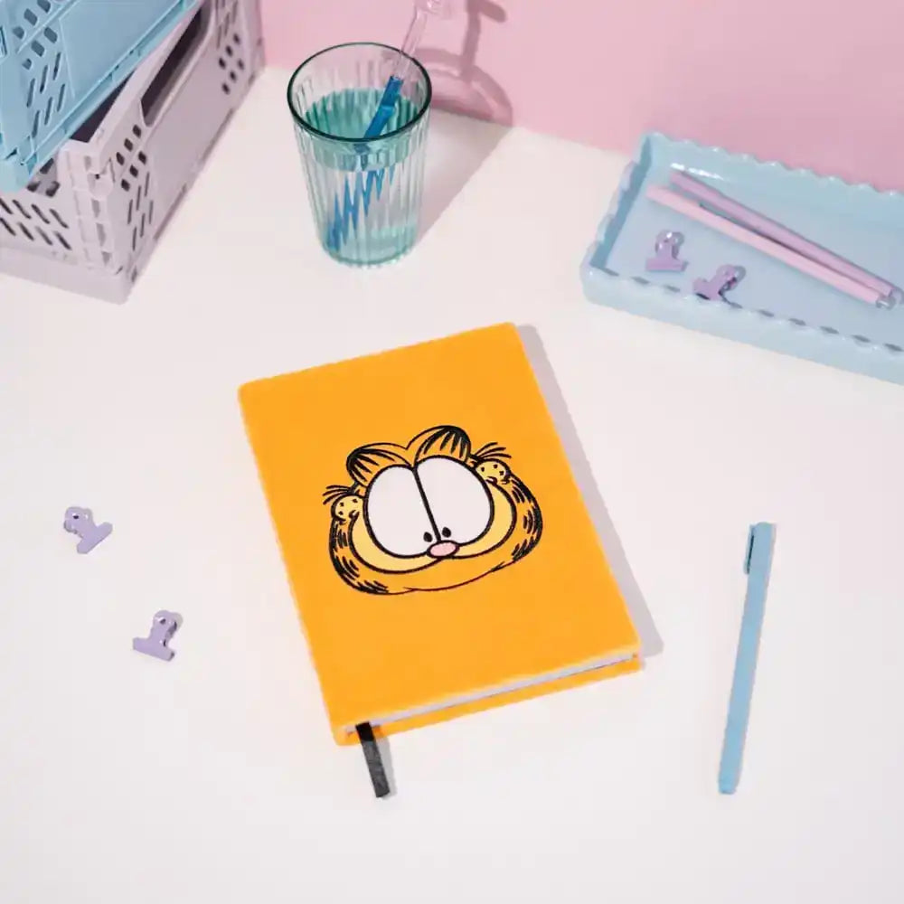 Garfield Premium Plüsch Notizbuch A5