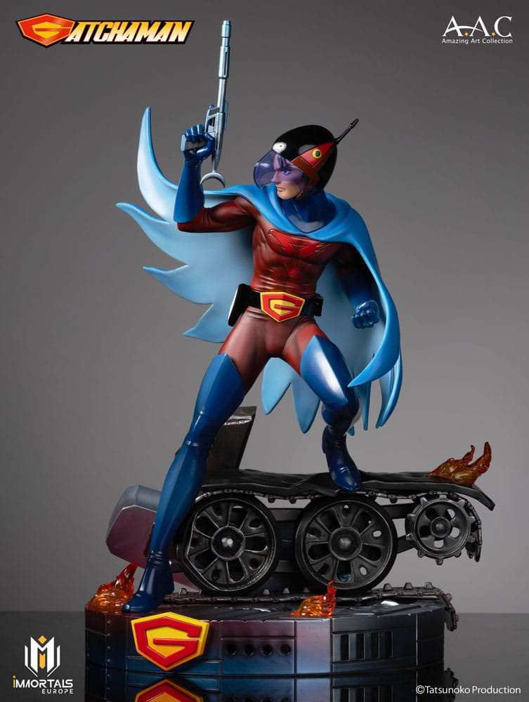 Gatchaman Amazing Art Collection Statue Joe the Condor, Expert in Shooting 34 cm - Smalltinytoystore