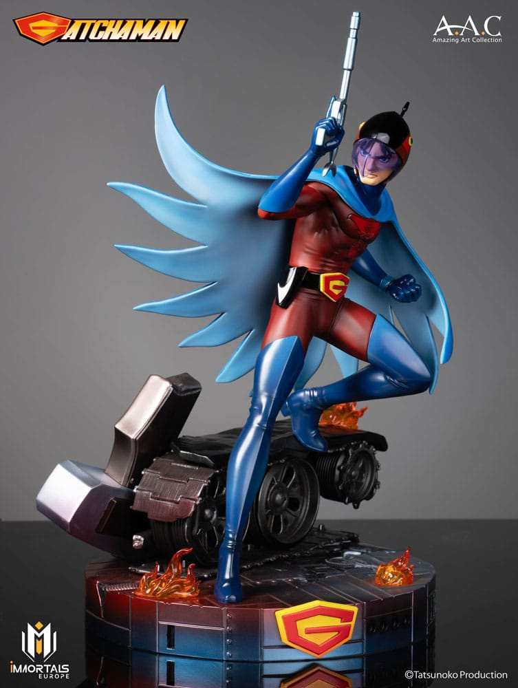 Gatchaman Amazing Art Collection Statue Joe the Condor, Expert in Shooting 34 cm - Smalltinytoystore