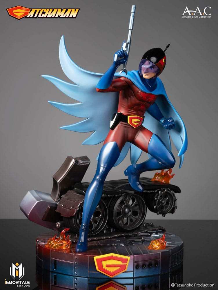 Gatchaman Amazing Art Collection Statue Joe the Condor, Expert in Shooting 34 cm - Smalltinytoystore