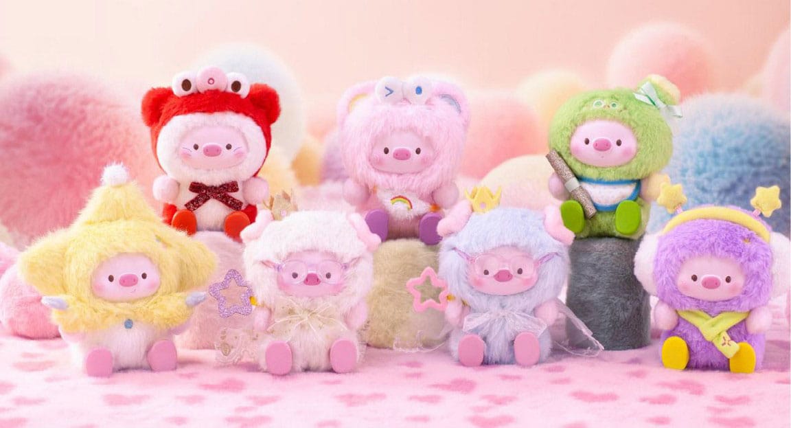 GeeGeePig: Countdown to Wishes Blind Box Schlüsselanhänger 16 - 18 cm Display (6) - Smalltinytoystore