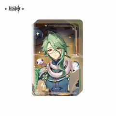 Genshin Impact Acryl Ornament mit Glitzer: Baizhu 8,5 cm - Smalltinytoystore