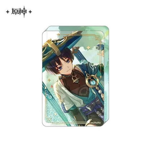 Genshin Impact Acryl Ornament mit Glitzer: Wanderer 8,5 cm - Smalltinytoystore