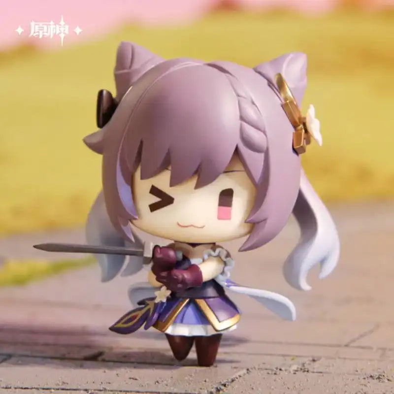 Genshin Impact Battle Scene Collection Mini-Figuren 6er-Pack Liyue Edition 6 cm - Smalltinytoystore
