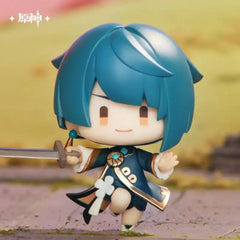 Genshin Impact Battle Scene Collection Mini-Figuren 6er-Pack Liyue Edition 6 cm - Smalltinytoystore