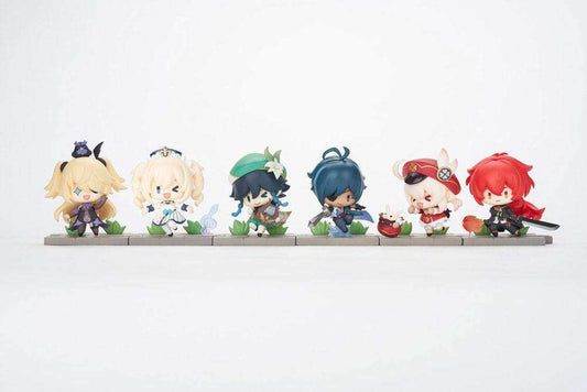Genshin Impact Battle Scene Series Sammelfiguren 6er-Pack Mondstadt Edition 5 cm - Smalltinytoystore