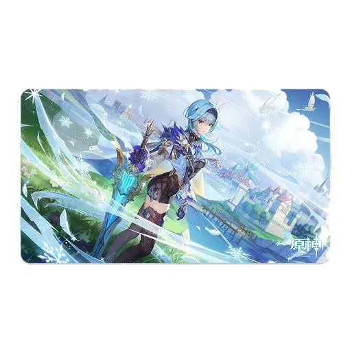 Genshin Impact Dance of the Shimmering Wave Mousepad Eula 70 x 40 cm - Smalltinytoystore
