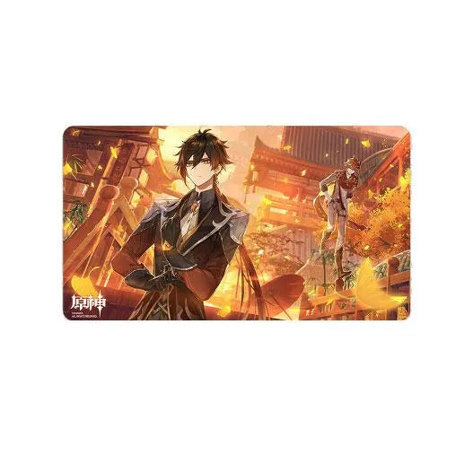 Genshin Impact Devil Mission The Approaching Star Mousepad Zhongli & Tartaglia 70 x 40 cm - Smalltinytoystore
