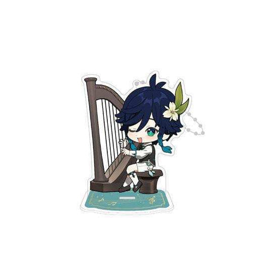 Genshin Impact Genshin Concert 2021 Acryl Figur mit Schlüsselanhänger Venti 9 cm - Smalltinytoystore