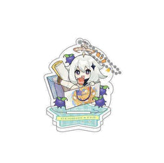 Genshin Impact Genshin Fes 2021 Acryl Figur mit Schlüsselanhänger Paimon 9 cm - Smalltinytoystore