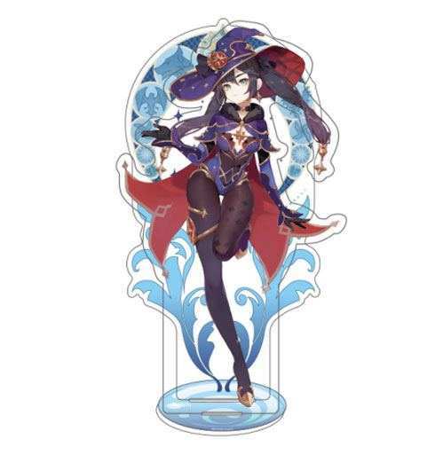 Genshin Impact Mondstadt Theme Series Character Acryl Figur Mona 14 cm - Smalltinytoystore