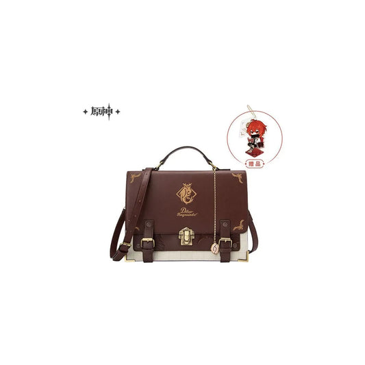Genshin Impact PU Leder Umhängetasche Diluc - Smalltinytoystore