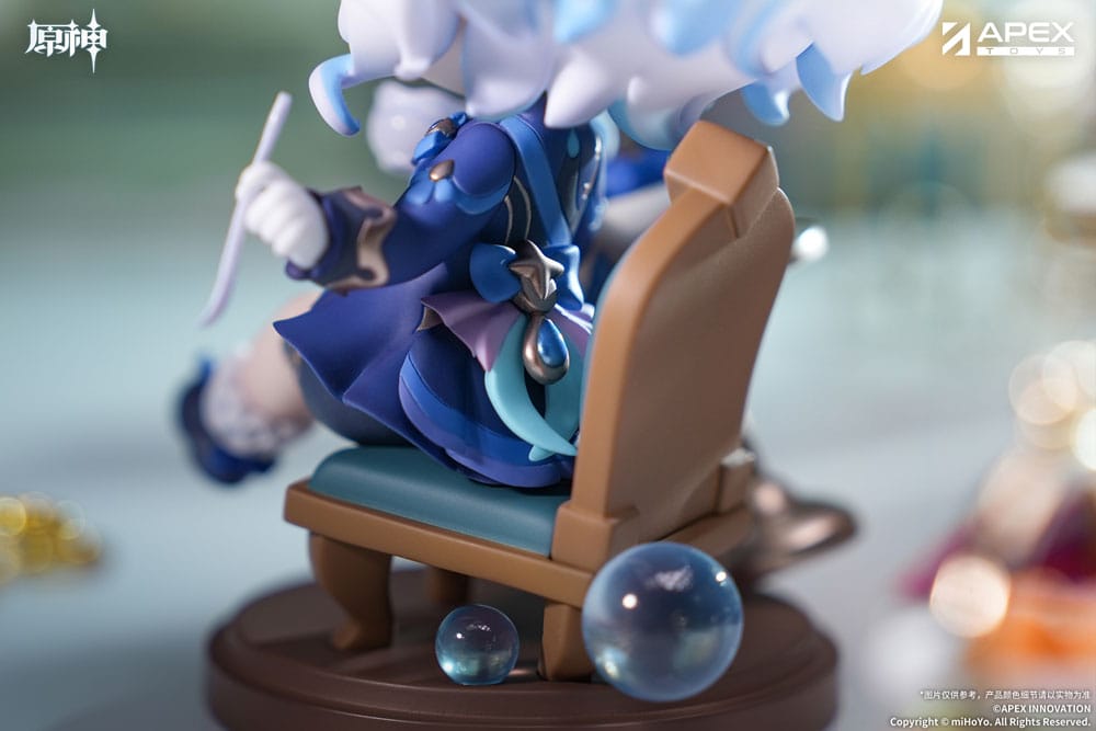 Genshin Impact PVC Statue Furina Amai Gogo no Sanbika Chibi Chara Ver. 13 cm - Smalltinytoystore