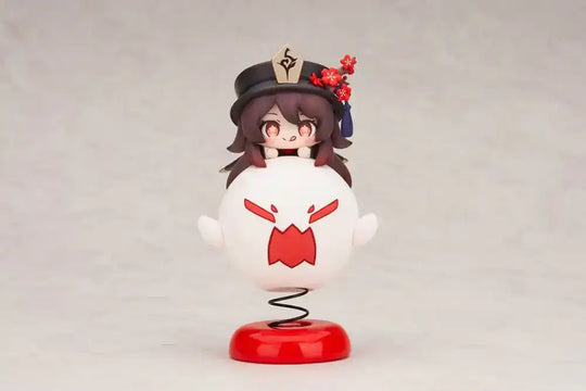 Genshin Impact PVC Statue Hu Tao Chibi Chara Yurayura Stand Ver. (re-run) 10 cm - Smalltinytoystore