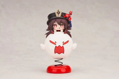 Genshin Impact PVC Statue Hu Tao Chibi Chara Yurayura Stand Ver. (re-run) 10 cm - Smalltinytoystore